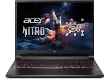 ACER NTB Nitro V 16 AI (ANV16-42-R0YY),R5 240,16"WUXGA,16GB,1TB SSD,RTX 5060,W11H,Black