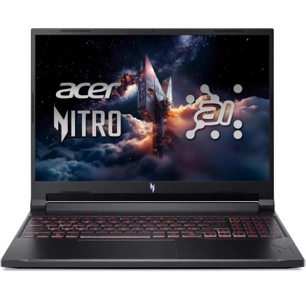ACER NTB Nitro V 16 AI (ANV16-42-R0YY),R5 240,16"WUXGA,16GB,1TB SSD,RTX 5060,W11H,Black