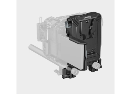 SmallRig 5226 V-Mount Battery Mount Plate Kit for 15mm LWS Rods