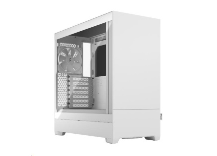 FRACTAL DESIGN skříň Pop Silent White TG Clear Tint, 2x USB 3.0, bez zdroje, ATX