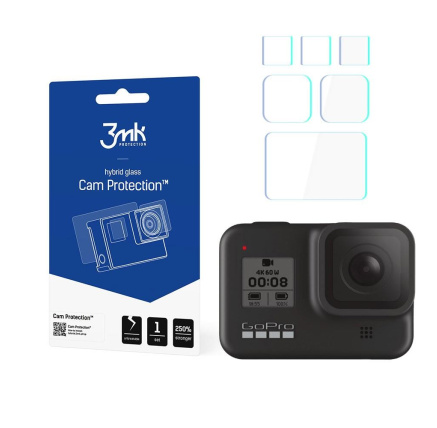 3mk Cam Protection pro GoPro HERO 8 Black 3mk Cam Protection pro GoPro HERO 8 Black