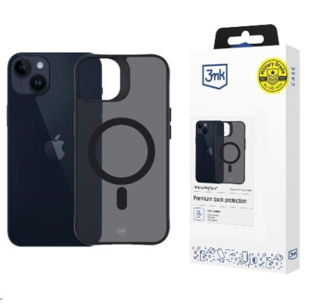 3mk ochranný kryt Smoke MagCase pro Apple iPhone 14 Plus 3mk ochranný kryt Smoke MagCase pro Apple iPhone 14 Plus