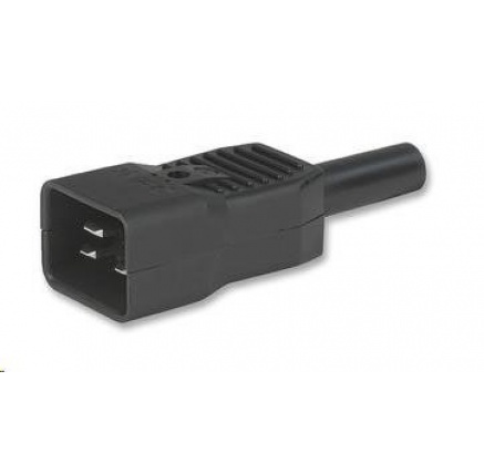 PREMIUMCORD Konektor napájecí 230V na kabel (samec, IEC C20) PREMIUMCORD Konektor napájecí 230V na kabel (samec, IEC C20)