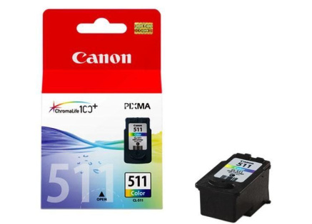 Canon CARTRIDGE CL-511 barevná pro  PIXMA iP2700, MP2x0, MP49x, MX3x0, MX410, MX420 (245 str.)
