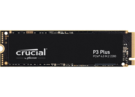 CRUCIAL SSD 4TB P3 Plus, M.2 2280, PCIe Gen4x4, R:4800/W:4100MB/s CRUCIAL SSD 4TB P3 Plus, M.2 2280, PCIe Gen4x4, R:4800/W:4100MB/s