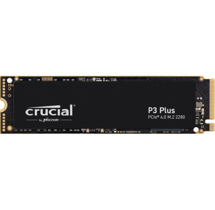 CRUCIAL SSD 4TB P3 Plus, M.2 2280, PCIe Gen4x4, R:4800/W:4100MB/s CRUCIAL SSD 4TB P3 Plus, M.2 2280, PCIe Gen4x4, R:4800/W:4100MB/s