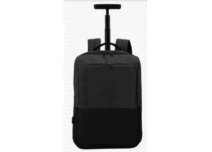 Bestlife nepremokavý batoh s kolečky na 15.6" notebook, USB