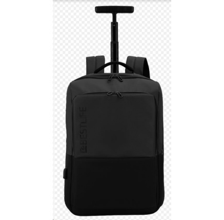 Bestlife nepremokavý batoh s kolečky na 15.6" notebook, USB