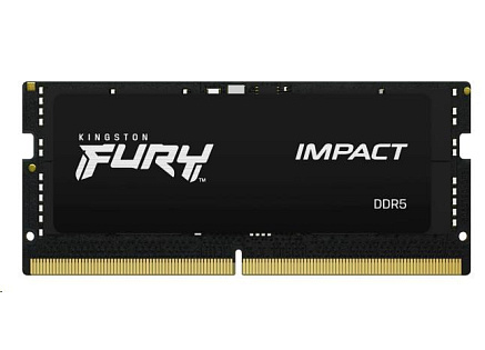 KINGSTON SODIMM DDR5 16GB 4800MT/s CL38 FURY Impact KINGSTON SODIMM DDR5 16GB 4800MT/s CL38 FURY Impact