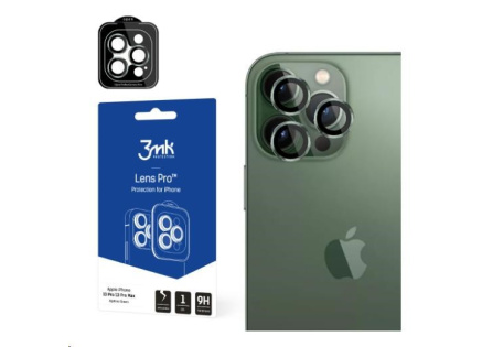 3mk Lens Protection Pro pro Apple iPhone 13 Pro / iPhone 13 Pro Max, zelená