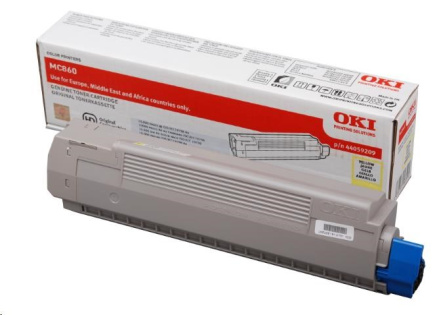 OKI toner do MC860br>  Kapacita: 10 000 str. při 5% krytí.