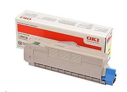 OKI Yellow toner do C612 (6 000 stránek) OKI Yellow toner do C612 (6 000 stránek)