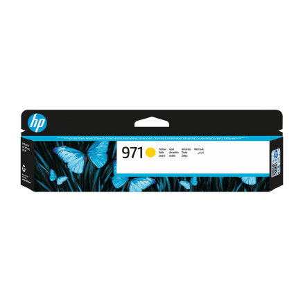 HP 971 Yellow Ink Cart, CN624AE (2,500 pages)