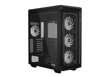 ADATA XPG case BATTLECRUISER II Mid-Tower, bez zdroje, 4x 120mm ARGB Fan, Černá ADATA XPG case BATTLECRUISER II Mid-Tower, bez zdroje, 4x 120mm ARGB Fan, Černá
