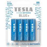 TESLA BATTERIES AA BLUE+ ( R06 / BLISTER FOIL 4 PCS )