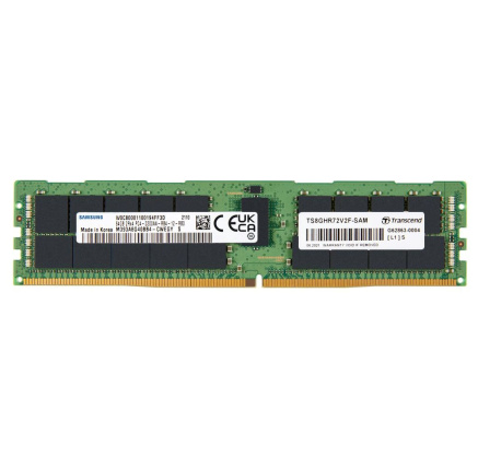 TRANSCEND DIMM DDR4 64GB 3200MHz 2Rx4 4Gx4 CL22 1.2V REG ECC