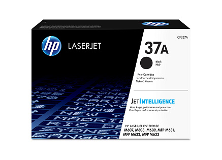HP 37A Black Original LaserJet Toner Cartridge (CF237A) (11,000 pages)