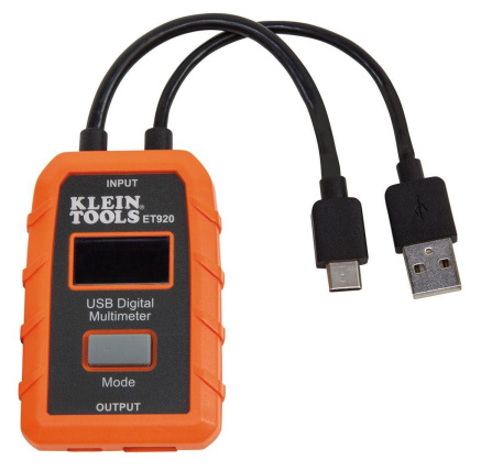 KLEIN TOOLS - USB Digitální měřič, USB-A a USB-C KLEIN TOOLS - USB Digitální měřič, USB-A a USB-C