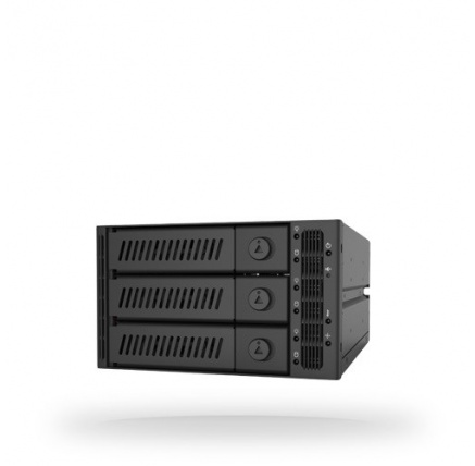 CHIEFTEC SAS/SATA Backplane CMR-2131SAS, 2x 5,25" for 3x 3,5" HDDs/SSDs