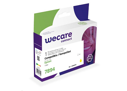 WECARE ARMOR cartridge pro Epson WorkForce Pro WF-5110, 5190, 5620, 5690 (C13T789440), žlutá/yellow, 38ml, 4000str