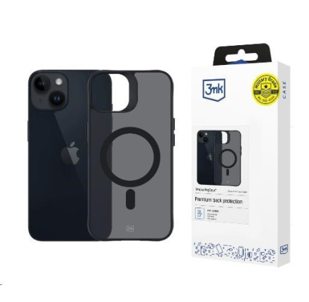 3mk ochranný kryt Smoke MagCase pro Apple iPhone 13/14 3mk ochranný kryt Smoke MagCase pro Apple iPhone 13/14