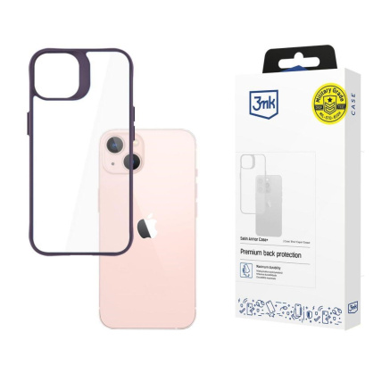 3mk ochranný kryt Satin Armor Case+ Purple pro Apple iPhone 14 3mk ochranný kryt Satin Armor Case+ Purple pro Apple iPhone 14