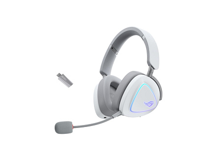 ASUS sluchátka ROG DELTA II, Bezdrátové 2.4GHz, ARGB, bílá ASUS sluchátka ROG DELTA II, Bezdrátové 2.4GHz, ARGB, bílá