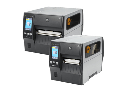 Zebra ZT411, 12 dots/mm (300 dpi), cutter, linerless, disp. (colour), RTC, USB, RS232, BT, Ethernet, ZPL, ZPLII