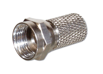 PremiumCord Sat. F-konektor, na kabel 6.5mm Cut Version, délka 20mm