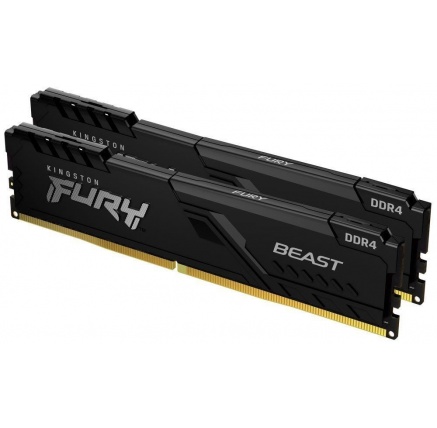 KINGSTON DIMM DDR4 64GB (Kit of 2) 3200MT/s CL16 FURY Beast Černá