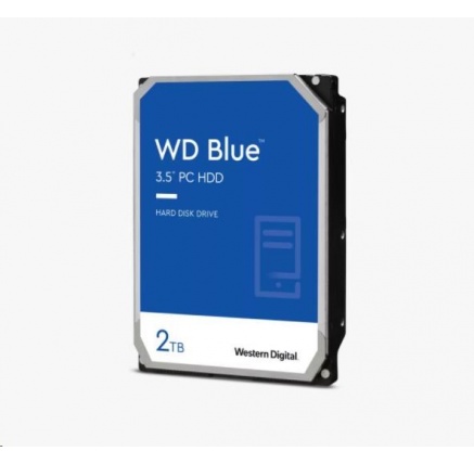 WD BLUE WD20EZBX 2TB, SATA III 3.5", 256MB 7200RPM, 215MB/s, SMR
