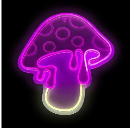 2Kids Toys LED NEON LIGHT lampička Houba