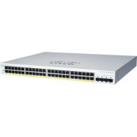 Cisco switch CBS220-48P-4G (48xGbE,4xSFP,48xPoE+,382W)