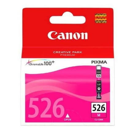 BAZAR - Canon CARTRIDGE CLI-526M purpurová pro Pixma IP4850, IX6520, IX6550, MG5120, MG5150, MG5170, MG5250, MG6170 (43 BAZAR - Canon CARTRIDGE CLI-526M purpurová pro Pixma IP4850, IX6520, IX6550, MG5120, MG5150, MG5170, MG5250, MG6170 (43