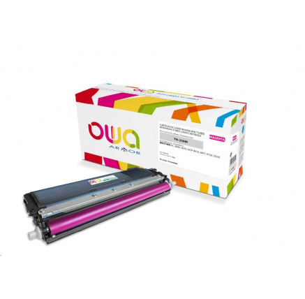 OWA Armor toner pro BROTHER HL 3040, 3070, DCP 9010, MFC9120, 9320, 1400 Stran, TN230M, červená/magenta (TN-230M) OWA Armor toner pro BROTHER HL 3040, 3070, DCP 9010, MFC9120, 9320, 1400 Stran, TN230M, červená/magenta (TN-230M)