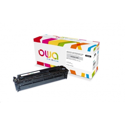 OWA Armor toner pro HP Laserjet Pro CP1525, 2000 Stran, CE320A, černá/black OWA Armor toner pro HP Laserjet Pro CP1525, 2000 Stran, CE320A, černá/black