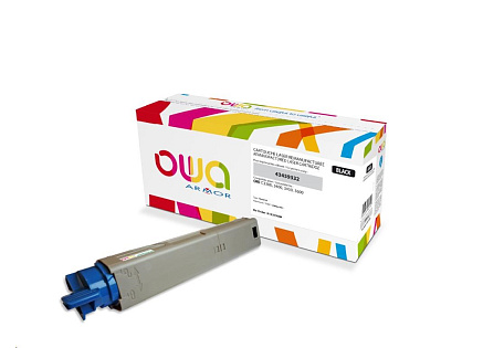 OWA Armor toner pro OKI C3300, C3400, C3450, C3600, 2500 Stran, 43459332, černá/black