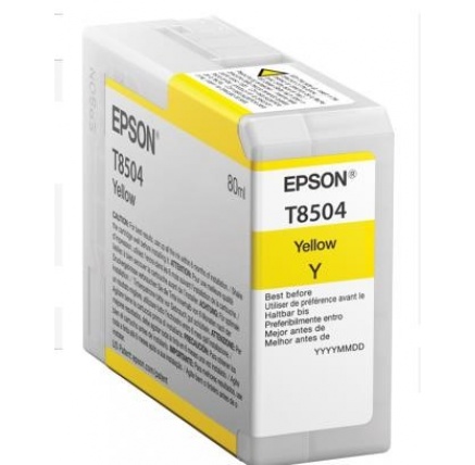 EPSON ink bar ULTRACHROME HD "Kosatka" - Yellow - T850400 (80 ml)