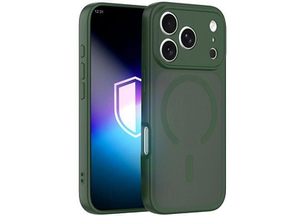 3mk ochranný kryt Misty MagCase Green pro Apple iPhone 17 Pro Max 3mk ochranný kryt Misty MagCase Green pro Apple iPhone 17 Pro Max