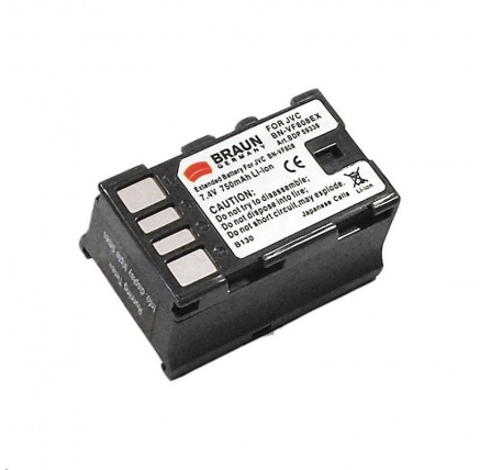 Braun akumulátor JVC BN-VF808, 750mAh Braun akumulátor JVC BN-VF808, 750mAh
