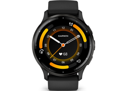 Garmin Venu® 3, Slate/Black, Silicone band, EU