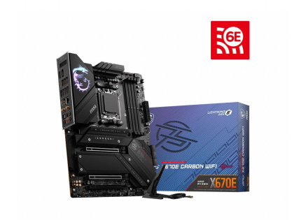 BAZAR - MSI MB Sc AM5 MPG X670E CARBON WIFI, AMD X670, 4xDDR5, 1xDP, 1xHDMI, WI-FI - Po opravě (Bez příšlušenství)