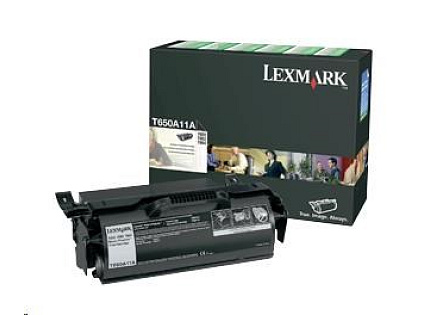 LEXMARK černý toner pro T650, T652, T654, T656 (7 000 stran)
