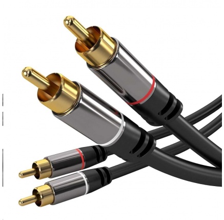PREMIUMCORD kabel, 2x CINCH-2x CINCH M/M, 1.5m