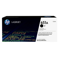 HP 651A Black LJ Toner Cart, CE340A (13,500 pages)