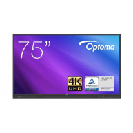 Optoma 3751RK IFPD 75" -  interaktivní dotykový, 4K UHD, multidotyk 20prstu, Android, antireflexní tvrzené sklo