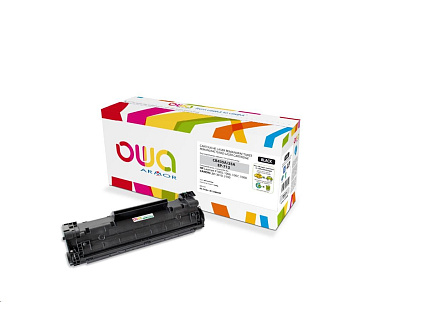 OWA Armor toner pro HP Laserjet P1005, P1006, 1500 Stran, CB435A, černá/black