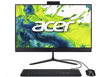 ACER PC AiO Aspire C24-2G_LUBR75825U_65W,R7 5825U,23.8"FHD,16GB,512GB SSD,UHD,W11H,Black