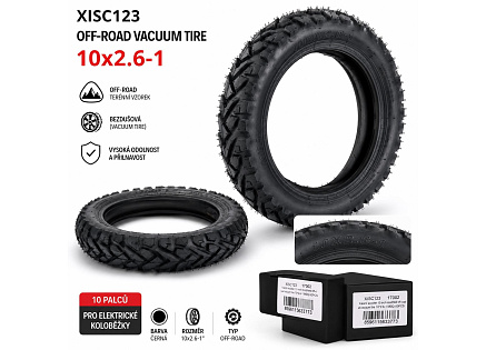 Electric Scooter Tubeless Off Road Tire 10x2-6.1