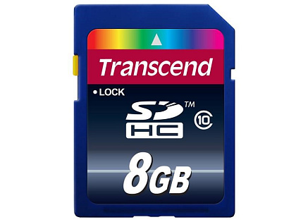 TRANSCEND SDHC karta 8GB Premium, Class 10